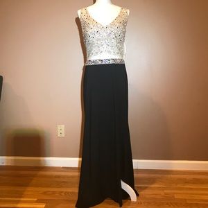 Black Crystal Prom / Evening Dress